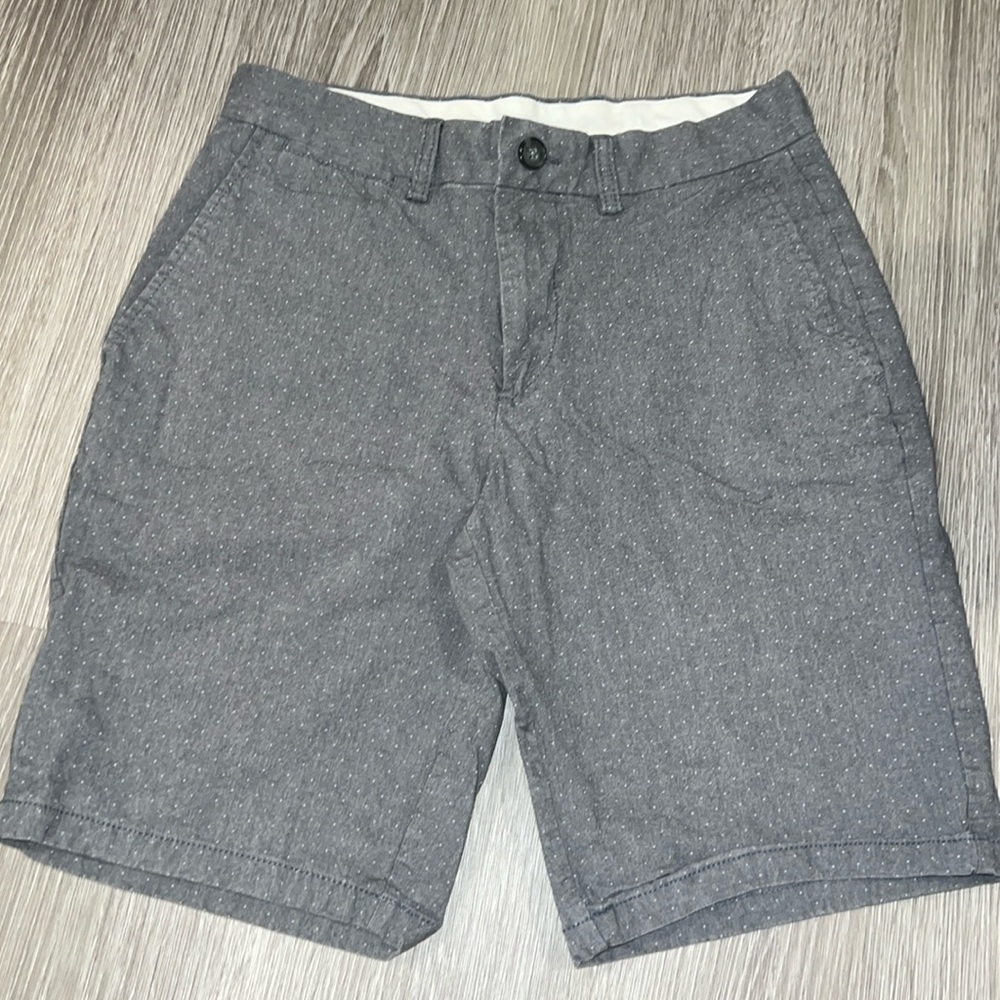 Men Dark Gray Chino Shorts